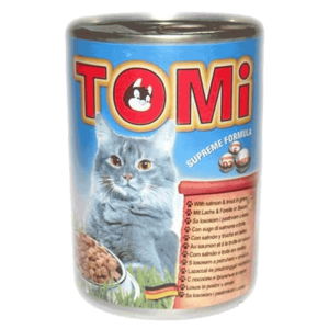 Tomi Vlažna hrana za odrasle mačke Adult, 400 g - losos i pastrmka
