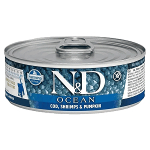N&D Ocean Vlažna hrana za mačiće Ocean Kitten, Bundeva i Bakalar, 70 g