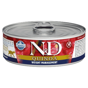N&D Quinoa Weight Management, Kinoa i Jagnjetina, 70 g