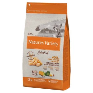 Nature's Variety Hrana za mačiće Selected, Piletina - 1.25 kg