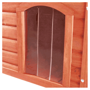 Trixie Plastična vrata za kućicu za pse sa ravnim krovom Natura - L