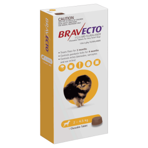 BRAVECTO za pse - 2–4.5 kg