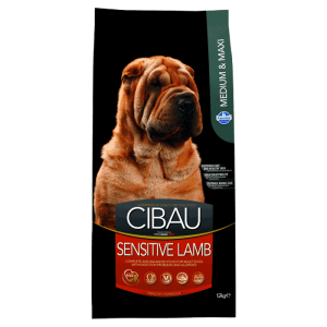 Cibau Hrana za osetljive pse Medium & Maxi Sensitive, Jagnjetina - 12 kg