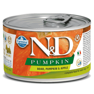 N&D Pumpkin konzerva Mini Adult, Bundeva i Divlja svinja, 140 g