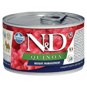 N&D Quinoa Waight Management, Kinoa i Jagnjetina, 140 g