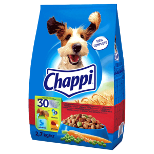 Chappi briketi  Živina - 2.7 kg