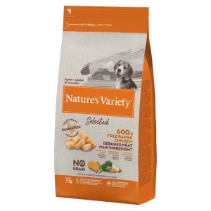 Nature's Variety Hrana za štence Selected Junior, Piletina - 2 kg