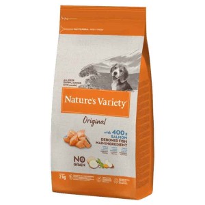 Nature's Variety Hrana za štence Junior Original gain Free, Losos - 2 kg