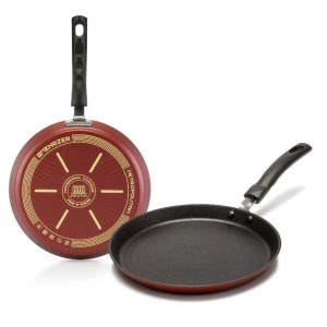 MEHRZER Tiganj za palacinke Metropolitan Red 25 cm