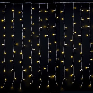 ENA Novogodišnja svetleća zavesa 200 LED 2 x 1m 28401