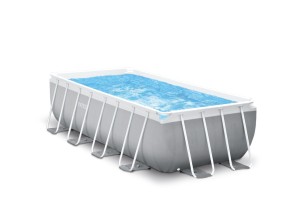 INTEX Bazen pvc 4m x 2m x 1.22m prism frame rectangular pool set