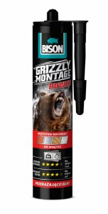 BISON Grizzly Power Montažni Lepak Beli 370Gr 274515