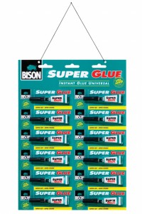 BISON Super Glue 2 gr Pak 12/1 101484 (101569)