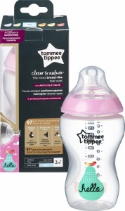 TOMMEE TIPPEE CTN Flašica Girl 340 ml/ 3+M