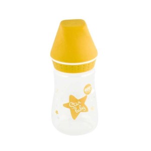 ELFI Flašica plastična sa silikonskom cuclom SWEET BABY/ 125 ml