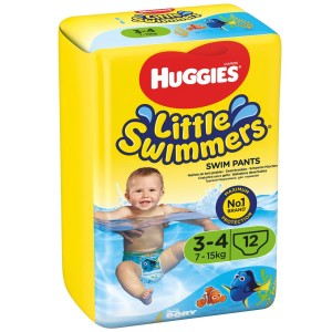 HUGGIES Pelene za male plivače (3-4) 7-15 kg P12/1