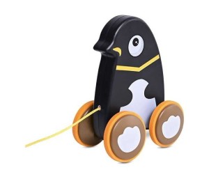 LORELLI Edukativna igračka - Penguin Pull-Along