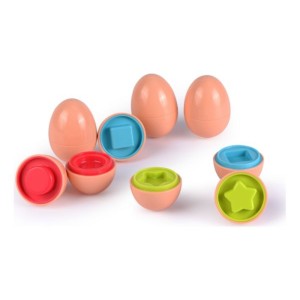 INFUNBEBE Igračka za bebe 6 Shape Sorter Eggs