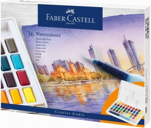FABER CASTELL Vodene boje/ slikarske set 1/36 169736