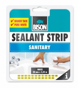 BISON Sealantstrip Sanitary 22 mm X 3/35 m 041926