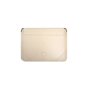 LICENSED GUESS GUESS navlaka za laptop od 16” Beige Saffiano Triangle