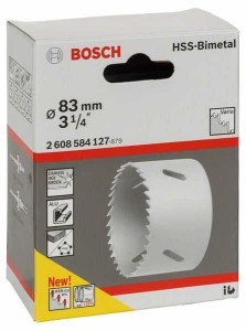 BOSCH Testera za otvore HSS-bimetal za standardne adaptere 2608584127/ 83 mm/ 3 1/4