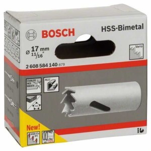 BOSCH Testera za otvore HSS-bimetal za standardne adaptere 2608584140/ 17 mm/ 11/16