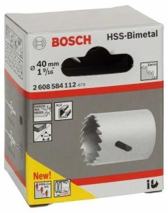 BOSCH Testera za otvore HSS-bimetal za standardne adaptere 2608584112/ 40 mm/ 1 9/16