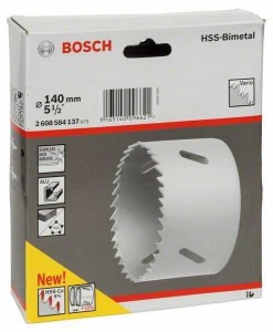 BOSCH Testera za otvore HSS-bimetal za standardne adaptere 2608584137/ 140 mm/ 5 1/2