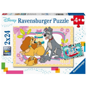 Ravensburger puzzle (slagalice) - Diznijeve omiljene kuce