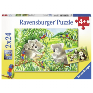 Ravensburger puzzle (slagalice)-  Koale I Pande