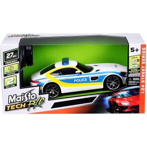 MAISTO Automobil R/C 1:24 Mercedes-Amg GT Police Tech RC 27/40mhz 81510