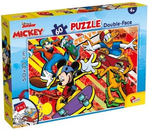 LISCIANI Puzzle Miki Maus 2u1 složi I oboji  - 60 delova