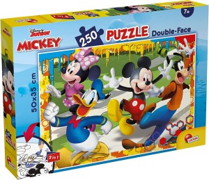 LISCIANI Puzzle Miki Maus 2u1 složi I oboji  - 250 delova