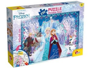 LISCIANI Puzzle Frozen 2u1 složi I oboj - 250 delova