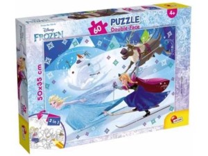 LISCIANI Puzzle Frozen 2u1 složi I oboji  - 60 delova