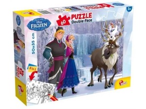 LISCIANI Puzzle Frozen The Iceland 2u1 složi I oboji  - 60 delova