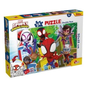 LISCIANI Puzzle Marvel Spidey 2u1 složi I oboji - 24 dela