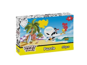 WARNER BROS Puzzle - Looney Tunes Beach club (LTC024118) - 30 delova