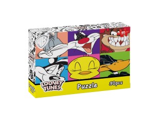 WARNER BROS Puzzle - Looney Tunes Junaci (LTC02414) - 30 delova