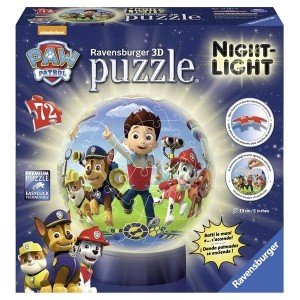 Ravensburger 3D puzzle - Paw Patrol noćana lampa - 72 dela