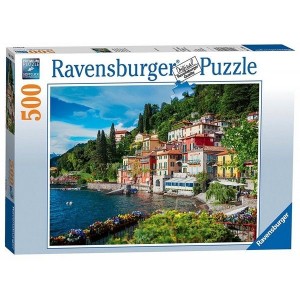 Ravensburger puzzle - Jezero como - 500 delova