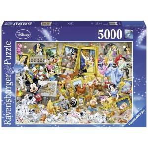 Ravensburger puzzle - Razni Diznijevi junaci -  5000 delova