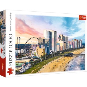 TREFL Puzzle Mirtl Bič/plažu u Južnoj Karolini/ SAD - 1.000 delova