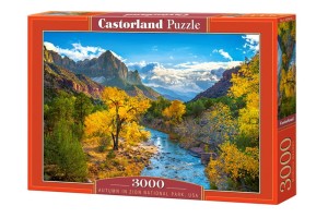 CASTORLAND Puzzle Autumn In Zion National Park - 3000 delova