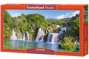 CASTORLAND Puzzle Krka Waterfalls - 4000 delova