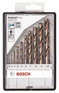 BOSCH 10-delni Robust Line set burgija za metal HSS-Co