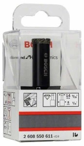 BOSCH Dijamantska burgija za mokro bušenje Diamond for Hard Ceramics 2608550611/ 14 x 35 mm