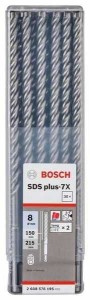 BOSCH Hamer burgija SDS plus-7X 2608576195/ 8 x 150 x 215 mm