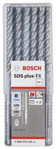 BOSCH Hamer burgija SDS plus-7X 2608576194/ 8 x 100 x 165 mm